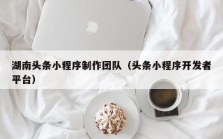 平湖湖南头条小程序制作团队（头条小程序开发者平台）